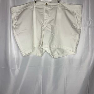 Old navy size 26 white shorts 5” inseam cotton GIC